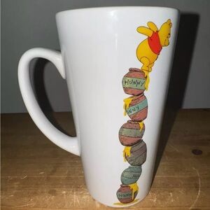 Disney Winnie the Pooh Honey Pot Ladder Tall 16 oz Coffee Mug Tea Cup Latte